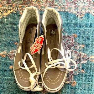 Men’s gray Vans high top